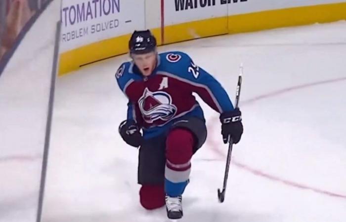 Nathan MacKinnon, der Erste mit 30 Punkten in dieser Saison