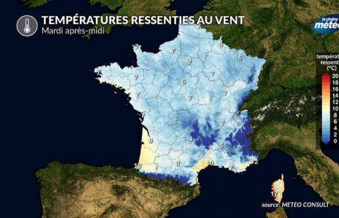 Wetter Dienstag, 12. November: kühleres Gefühl, Schnee in den Bergen und starke Gewitter im Südosten