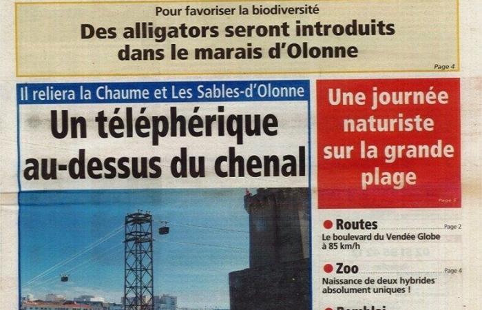 In der Vendée sammelt er seit 30 Jahren mehr als 1.500 Ausgaben der Lokalzeitung