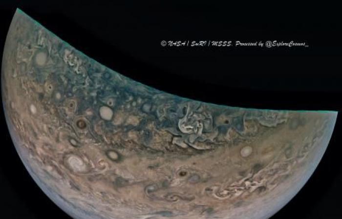 Jupiter, wie Sie ihn noch nie gesehen haben: Eine NASA-Sonde enthüllt neue Fotos des majestätischen Riesen