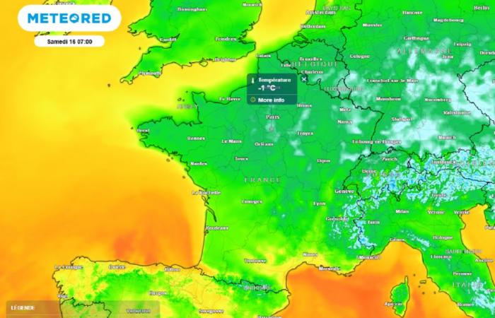 Sinkende Polarluft, früher Kälteeinbruch … Was wird in den nächsten 10 Tagen in Frankreich wirklich passieren?