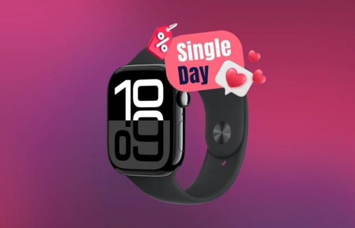 Auf die neueste vernetzte Uhr von Apple gibt es am Single Day einen satten Rabatt von 110 €