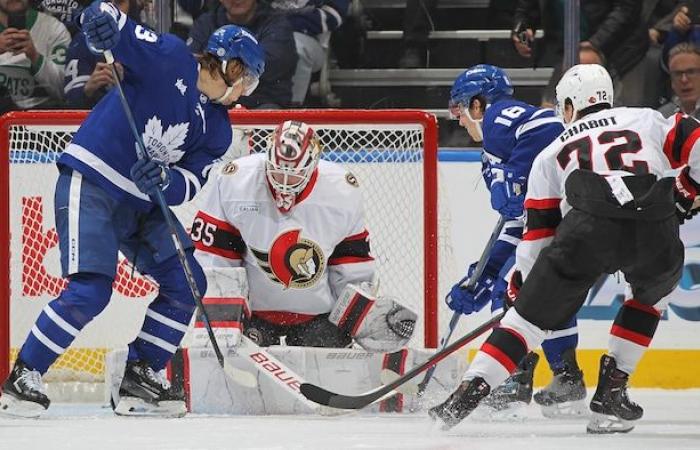 Linus Ullmark schließt die Tür, die Senators gewinnen 3:0 gegen die Maple Leafs