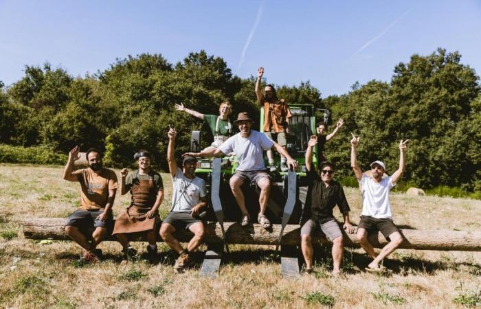 In der Dordogne ein assoziatives Sägewerk für einen lebendigen Wald