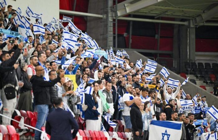 Rund hundert israelische Anhänger werden zum Stade de France – Völkerbund – J5 – Frankreich-Israel reisen