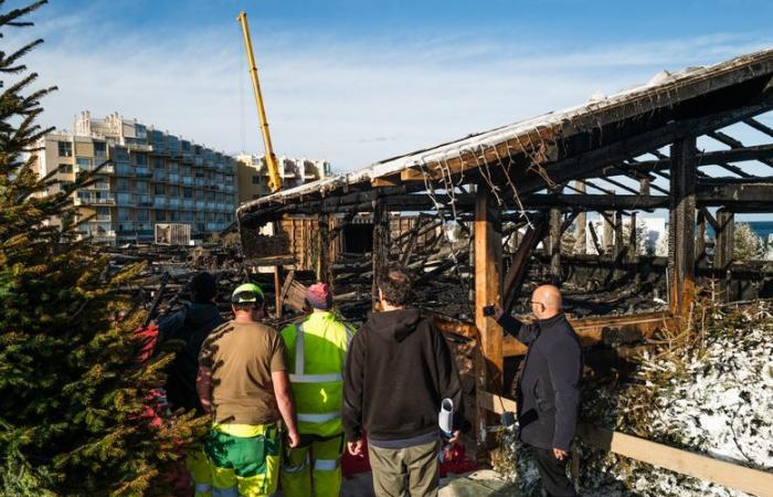 Brand im Weihnachtsdorf Barcarès: „Die schlimmste Option wäre, dass wir unser Restaurant nicht betreiben könnten“