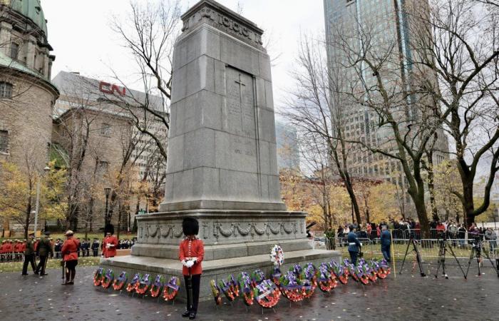 Gedenkfeiern zum 11. November und Gedenktag in Montreal