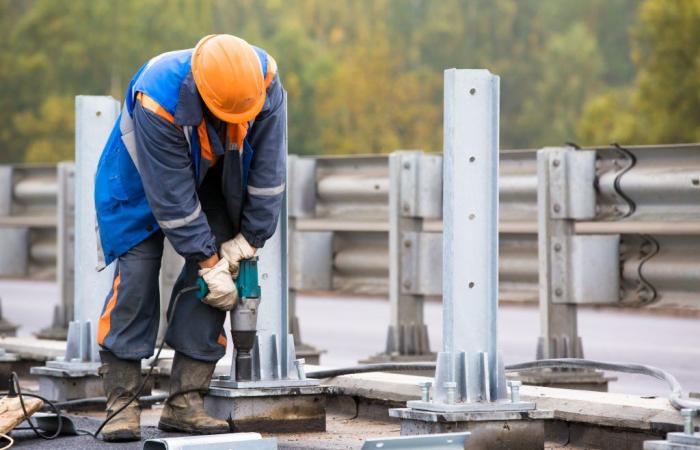 Zwei nördliche Autobahnen im Bau am 12. und 13. November