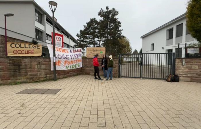 Hochschullehrer streiken, um eine Unterbringung obdachloser Studenten zu erreichen