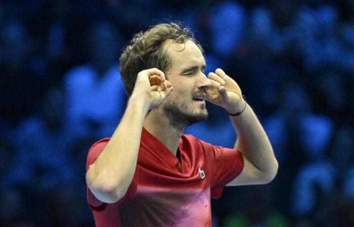 ATP – Finals > Medvedevs sehr gute Reaktion nach seinem desaströsen Start ins Rennen