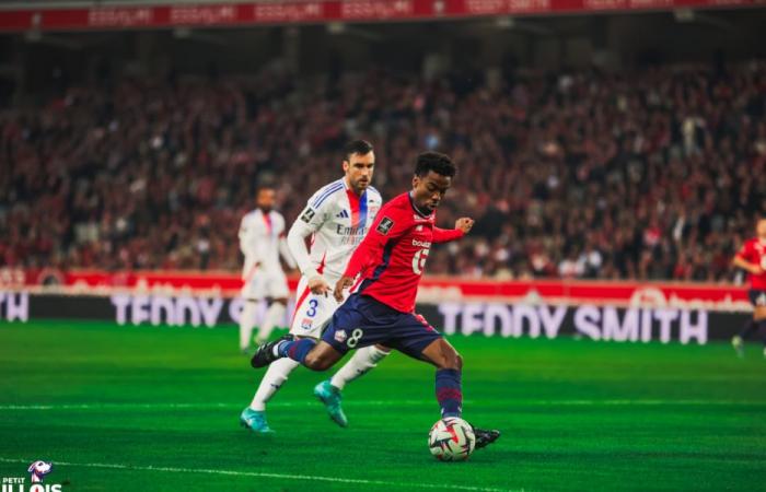 Die Petit Jury: Angel Gomes und Edon Zhegrova werden von Lille-Fans nach dem OGC Nizza – LOSC festgehalten