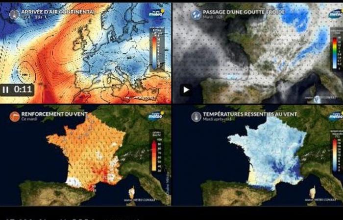 Ankunft eines Kälteeinbruchs und erster Kälteeinbruch in Frankreich: Welches Wetter können wir diese Woche in Charente erwarten?