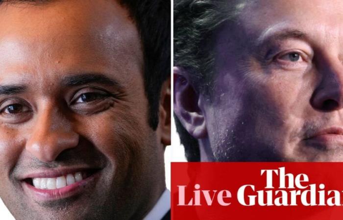 Trumps Ernennungen zu Musk und Ramaswamy lösen Ängste vor Interessenkonflikten aus – US-Politik live | US-Nachrichten