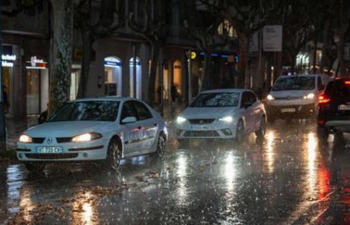 Spanien wurde zwei Wochen nach Rekordüberschwemmungen erneut von heftigen Regenfällen heimgesucht