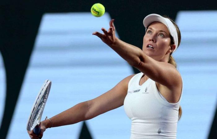 Tennis: Danielle Collins, die ausscheidet, gewinnt