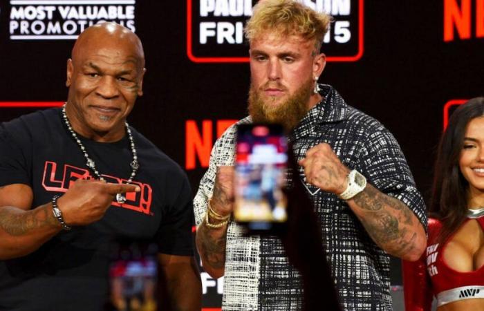 Für Netflix, Geld und Boxen: Mike Tyson will dem Influencer Jake Paul bei seinem Comeback „in den Arsch treten“.