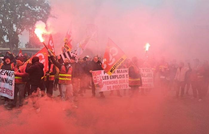 Die „Michelins“ versammelten sich in Clermont-Ferrand „für die Freunde von Cholet und Vannes“