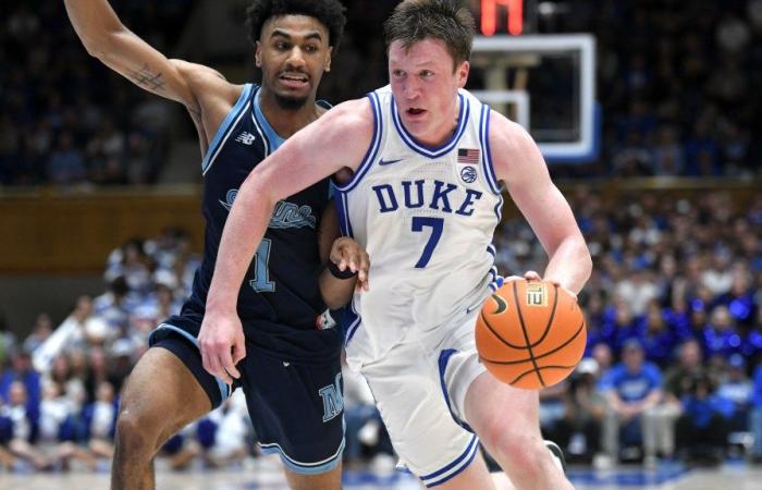 Cooper Flagg, zwei weitere Duke-Basketballstars in den Top 8 des ESPN NBA-Mock