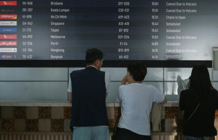 Flüge auf Bali wegen Vulkanausbruchs gestrichen – 13.11.2024 um 13:24 Uhr