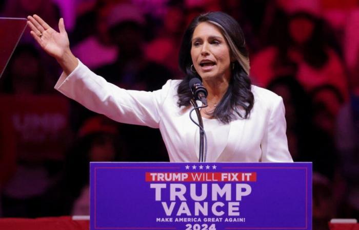 Trump wird die ehemalige demokratische Kongressabgeordnete Tulsi Gabbard zur Direktorin des Nationalen Geheimdienstes ernennen