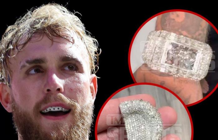 Jake Paul meistert 7-Millionen-Dollar-Uhr, diamantene Ohrenschützer vor Mike Tyson-Kampf