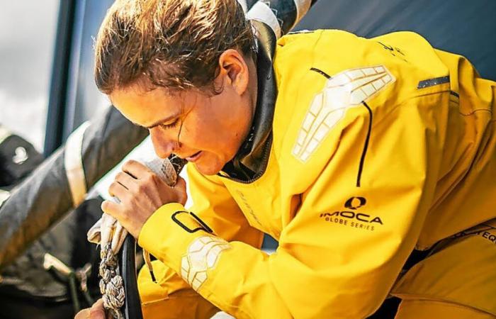 Vendée Globe: „Es war mein Mast oder mein Segel“, sagt Clarisse Crémer, deren Vorsegel ins Wasser fiel!