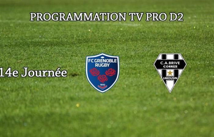 Das TV-Programm des J14 des Pro D2