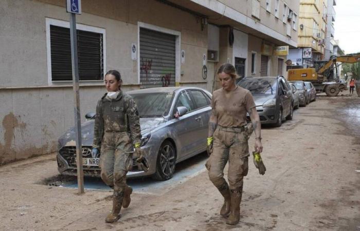 Die Küste in der Nähe von Valencia wurde erneut wegen Regen in Alarmbereitschaft versetzt