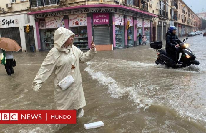 Spanien in Alarmbereitschaft wegen einer neuen DANA, die Überschwemmungen an der Mittelmeerküste des Landes verursacht