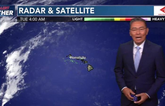 Hawaii News Now Sonnenaufgangswetterbericht