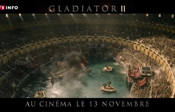 „Gladiator II“: Konnten wir im Kolosseum in Rom wirklich Haie schwimmen sehen?