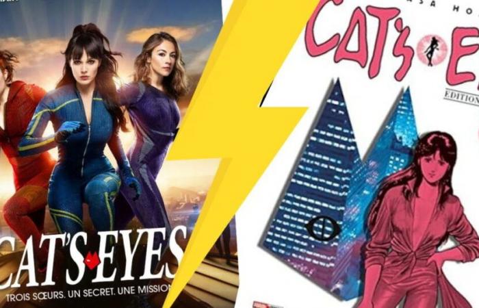 Ist die „Cat’s Eyes“-Reihe ein originalgetreues Remake des Mangas aus den 1980er Jahren?