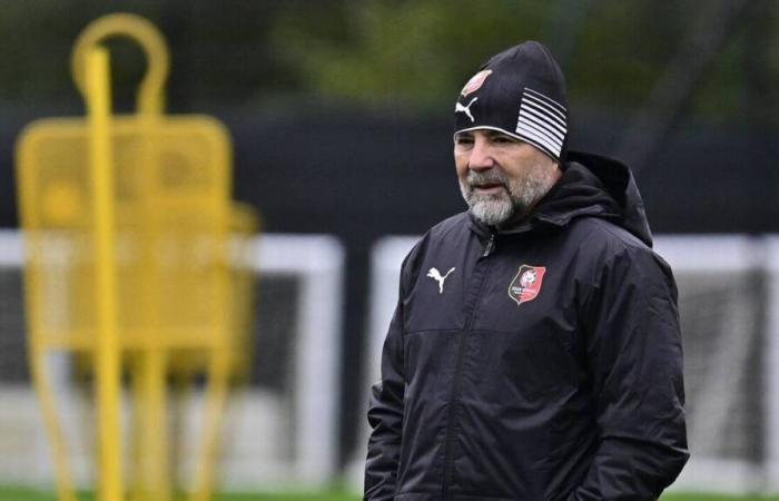 Stade Rennes. Jorge Sampaoli leitete seine erste Trainingseinheit mit reduziertem Kader