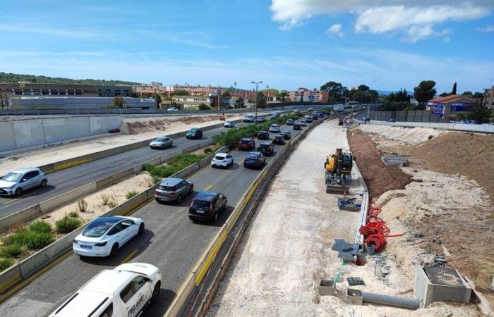 erhebliche Verlangsamungen und Rückkehr zur Normalität im Toulon-Sektor