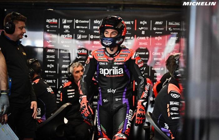 MotoGP Barcelona: Ein Viñales-Motorrad versteigert