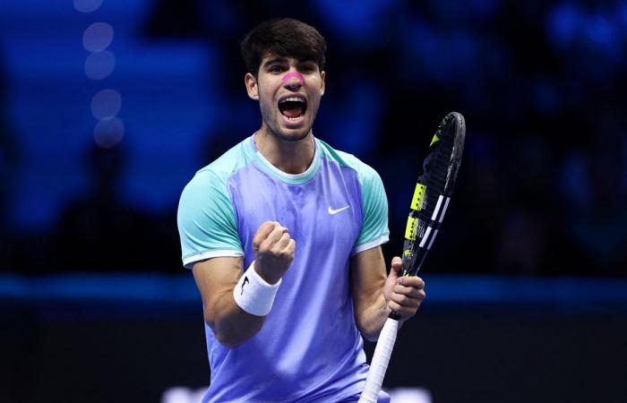 ATP-Finale | Carlos Alcaraz lebt mit einem Sieg gegen Andrey Rublev wieder auf