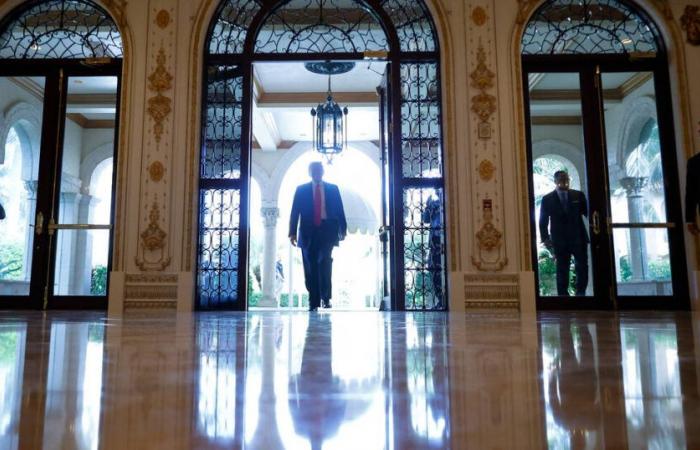 In Mar-a-Lago macht Donald Trump Reifen-Larigot-Termine – Libération