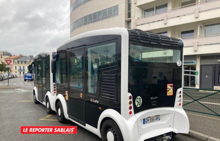 Les Sables-d’Olonne Vendée. Die kostenlosen „Tramouette“-Shuttles werden ab dem 5. Juli 2025 dauerhaft eingeführt