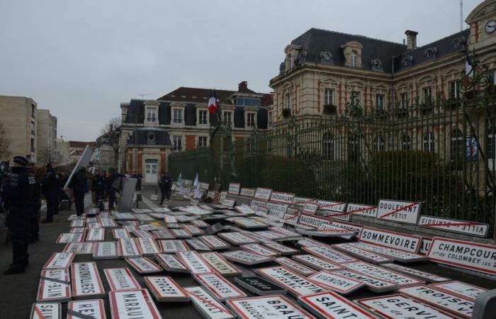 Die Landwirte der Haut-Marne mobilisierten sich in der Vorschau