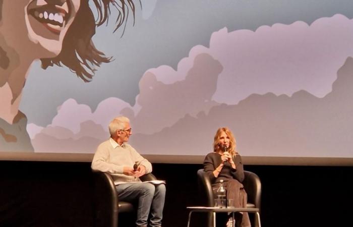 Arras Film Festival: Menschen kommen, um die Geheimnisse von Sandrine Kiberlain zu sehen und zu hören