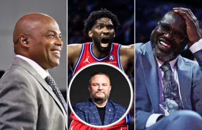 Charles Barkley gerät in Daryl Morey, als Joel Embiid mit Shaquille O’Neal in heißes Wasser gerät