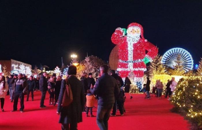 Nach dem heftigen Brand wird das riesige Weihnachtsdorf Barcarès am 23. November endlich eröffnet