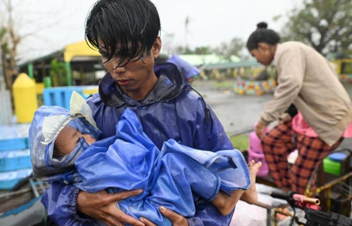 Taifun Usagi, der fünfte in einem Monat, trifft die Philippinen