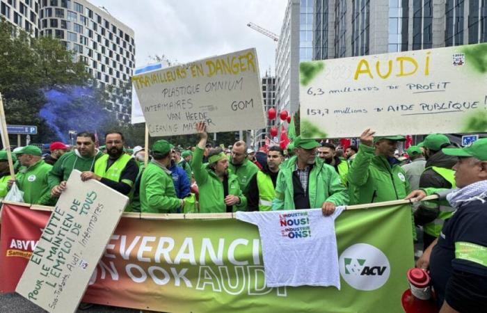 Belgien: Polizei greift bei Verhandlungen im Audi-Werk in Brüssel ein