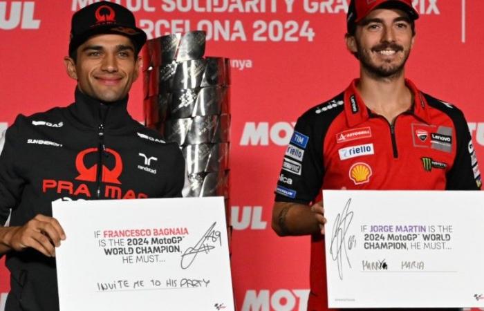 MotoGP, Barcelona, ​​​​Jorge Martin: „Stoner sagt, dass Ducati alles tun wird, um die Nummer 1 zu behalten? Ich bin ihnen dankbar, dass sie mir die gleichen Werkzeuge zum Kämpfen gegeben haben.“