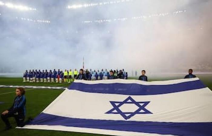 Frankreich-Israel: ein kurzer Vorfall auf der Tribüne