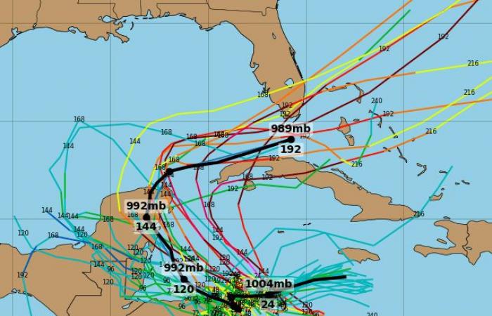 Wird der Tropensturm Sara Florida treffen?