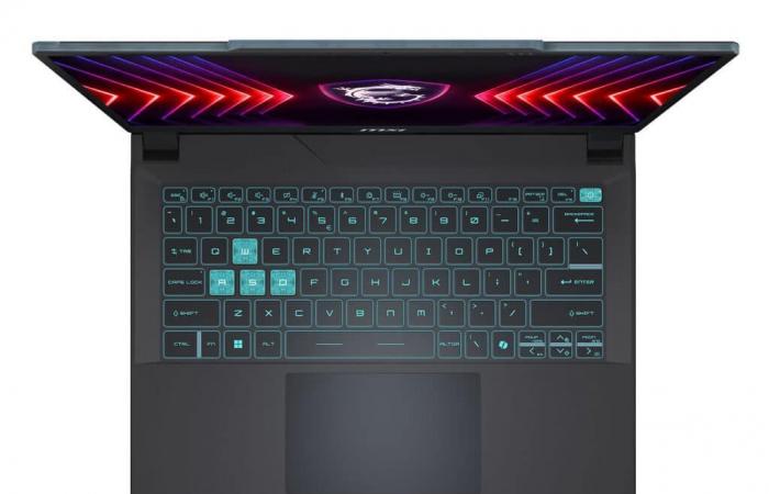 MSI Cyborg 14 A13VE-212FR, leichter 14″ 144Hz Kreativ-Gaming-Laptop, schwarzes Ultrabook unter Intel Core i5-H und GeForce RTX 4050 – LaptopSpirit