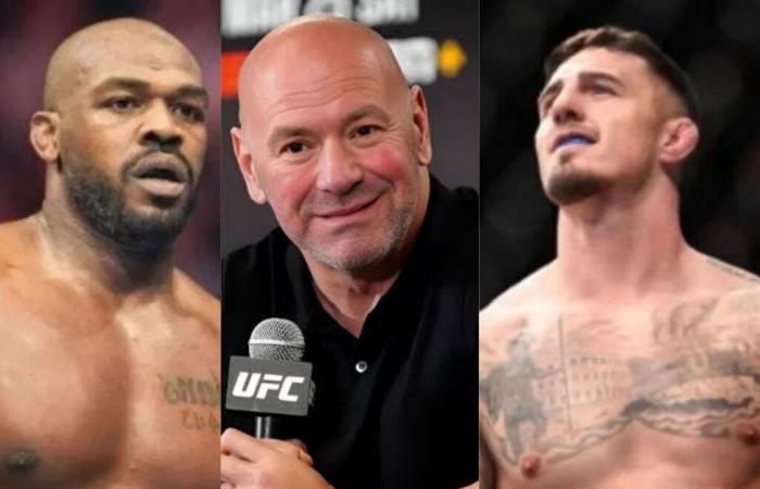 Dana White lehnt Jon Jones‘ Forderung nach einem BMF-Titelkampf mit Alex Pereira ab, während Tom Aspinall vor UFC 309 zu Ende geht