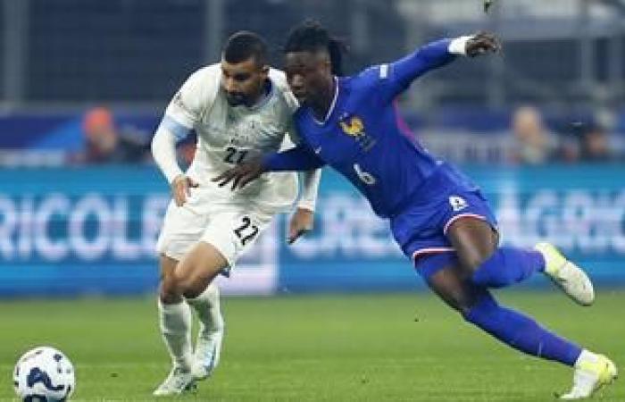 Trotz des Verbots wurden im Stade de France palästinensische Flaggen geschwenkt